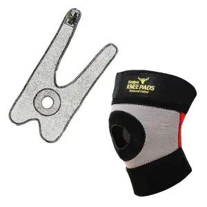 지지대밴드 러닝 배구 축구 스쿼트 농구 원형 네오프렌 KP04 무릎보호대 (WFK9R5D)