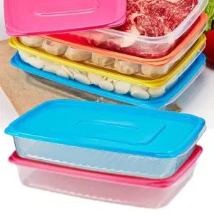 킵프리저1.3L-4P 밀폐용기 냉장고정리용기 냉동실정리 밀폐용기