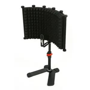 마이크소품 Small Mic-Isolation 리플렉션 필터 녹음작업 (WFK9LZJ)