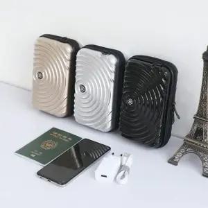 공항 여권 핸드폰 화장품 여행 캐리어 하드 파우치백 미니백 크로스백