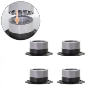 세탁기 소음 진동 높이조절 받침대 4P 세탁기받침대 건조기받침대