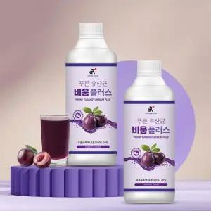 푸룬 유산균 비움 플러스 1L X 2병