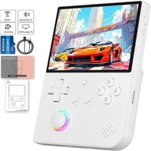 RG40XX V 휴대용 게임 콘솔 RG40XXV 레트로 내장 64G TF 카드 프리로드 5000+ RG 40XXV 리눅스 64비트 WiFi