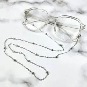 체인 안경 스트랩 목줄 실버 패션 안경줄 (WFK93FQ)