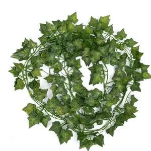 공중식물 조화넝쿨 인조넝쿨 조화장식 벽걸이 넝쿨꽃 실내조경