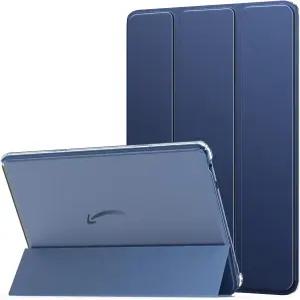 완전히 새로운 Amazon Kindle Fire HD 10 태블릿 MoKo 케이스(13세대 2023년 출시) 10.1인치 PU 가죽