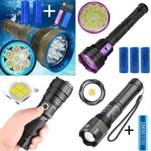 미나티 해루질 헤드랜턴 수중 LED후레쉬 손전등 캠핑랜턴 작업등 충전식