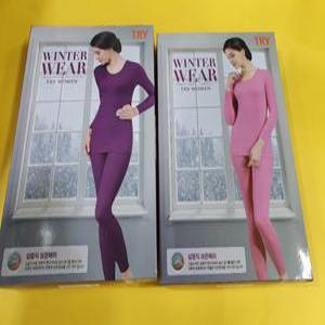 1 세트 / TRY 뷰티보온메리여장유 / 진자주 핑크 / 90 95 100 105 110 / 삼중직 에어메리 내의 요거다