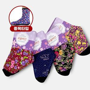 [기타]요술버선 (중목) 색상랜덤/덧신/양말/덧버선/기모/보온