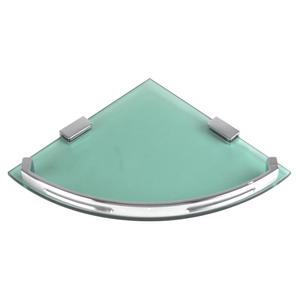 국산 투명 강화유리 욕실 코너선반