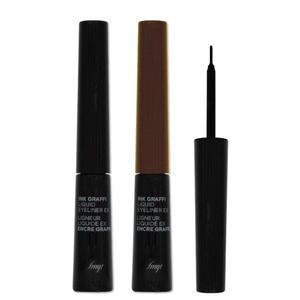 더페이스샵 잉크그라피 리퀴드 라이너 이엑스/블랙/브라운