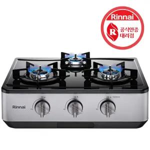 린나이 RT-6520I 가스레인지 3구 가스렌지 과열방지 공식 대리점