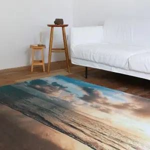 랜디케어 sandybeach 먼지없는 생활방수 사계절 거실 러그 카페트