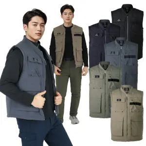 모렉스 겨울 패딩 작업 조끼 전술 작업복 택티컬 등산복 배달 낚시 어드벤쳐 포켓