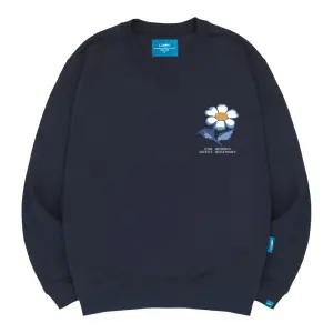 엘라모 기모M 메모리데이지 맨투맨 남녀공용 빅사이즈 S~4XL