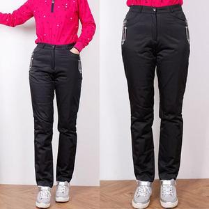 [원온골프] 중년여성패딩바지 겨울방한팬츠 골프하의