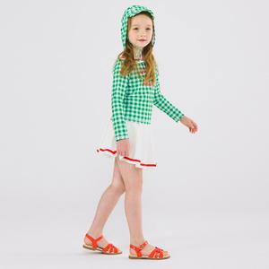 [아이러브제이] SJ.체크 스쿨룩 래쉬가드 SET SWUSW08