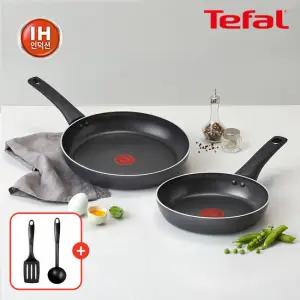 테팔 인덕션 뉴 프로스타일 후라이팬 2종세트(28cm+20cm)(+테팔 조리도구 2종)