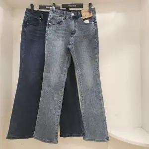 뱅뱅 HC15 뱅뱅 겨울 여성 기모  워싱 허리인밴드 스판 부츠컷 청바지 NQK653 (21985746)