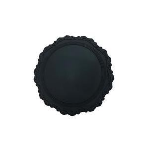 실리콘 식탁매트 테이블매트 방수매트 인테리어 소품 데코 매트 블랙