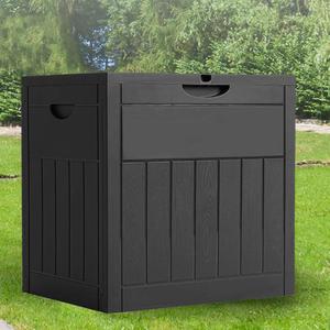 야외보관함 수납 정리함 플라스틱 조립식창고 택배보관함 데크박스 126L