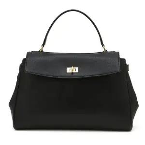 [헤지스](대구신세계)블랙 단색 베지터블 소가죽 사첼백 HIBA5E188BK