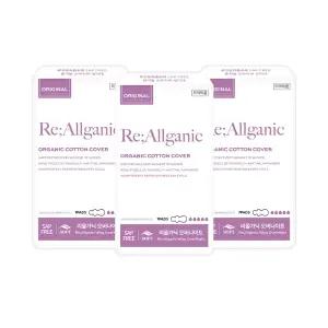 내츄럴코튼 리올가닉 생리대 슈퍼롱 오버나이트 7P x 6팩 NO SAP 유기농 생리대