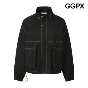 [GGPX] 아웃 포켓 스티치 바람막이 점퍼 (GP8JP006F)