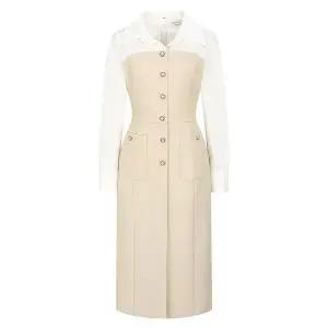 [JJ지고트](대구신세계)버튼 포인트 H라인 원피스 GPAA0OP161