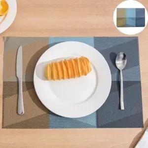 내열성 PVC 식탁 매트 테이블 보호 깔개 오염 방지 (WFJUXTU)