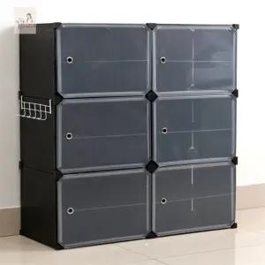 오늘만물 투명 도어형 신발장 DIY공간박스