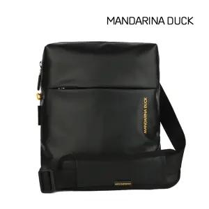 만다리나덕 에코 코티드 크로스백 가방 블랙 P10OST03-651