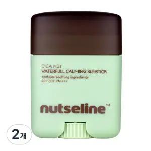 TV속 그제품 넛세린 시카 넛 워터풀 카밍 선스틱 나혼산 박나래 썬케어 선블록 선스크린 20g x 2개