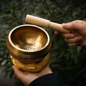 명상 싱잉볼 수제 명상용 핸드메이드 싱잉볼 세트 요가 힐링 네팔 티벳 종싱잉 소리 악기