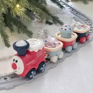크리스마스 기차놀이세트 아기 유아 장난감