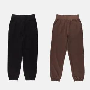 [르꼬끄] 여성 멜로우 텐션 레귤러 기모 조거 팬츠 QP422OFPO3