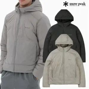 갤러리아 스노우피크 어패럴 [뉴이월단독] 랜드프로 후드 구스 다운 자켓 S2