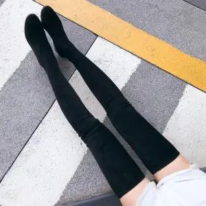 빅사이즈 70센티 롱부츠 싸이하이 스웨이드 부츠 허벅지