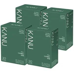 [동서식품]맥심 카누 디카페인라떼 30T x 4개