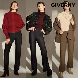 여성 밍크 기모 밴딩 팬츠