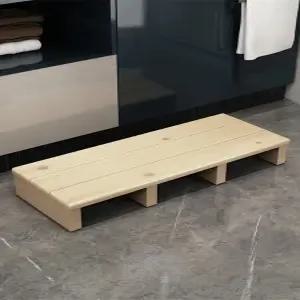 발받침대 디딤판 다리발판 사무실 키높이 보조계단 원목 계단 받침대 발판 디딤대