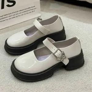 [하프클럽/]하객룩 트렌드 올 여자 결혼식 통굽 메리제인 단화 구