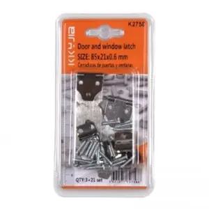 스텐레스 도어락 걸쇠 걸고리 자물쇠 문고리 3종 105mm 잠금장치 (WFJ51J0)