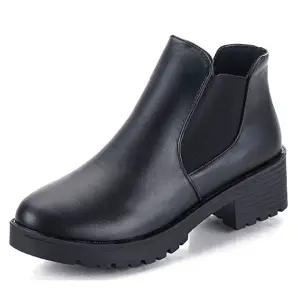 패션 여성 구두 첼시부츠 가보시 워커 발편한 슈즈