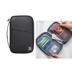 [라일리] Rly 여행 카드 지갑  여권 파우치 케이스 RFI