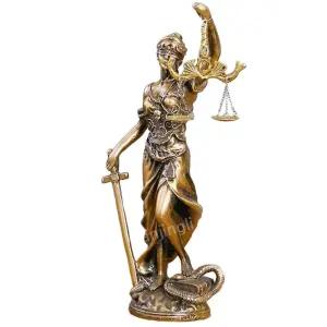 정의의여신상 장식품 변호사사무실 판사 검사 개업선물 공정 저울 법률사무소 상징 꾸미기