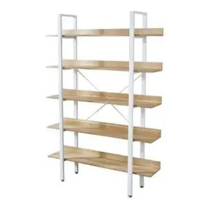 프로도5단책장-화이트 책장 선반 5단책장 5단선반