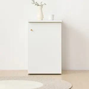 화이트 라빈 정수기받침대 수납장진열대미니자판기커 보조테이블 침대 주방틈새장 다이 미니수납장 다용도수납장