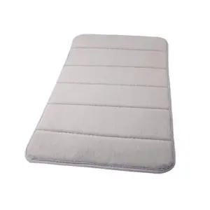 메모리폼 ABM 벨벳발매트 그레이 40x60cm 러그 (WFK6HYX)