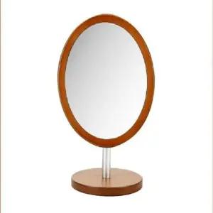 HM-458 우드 원형 탁상거울 W4C3C15